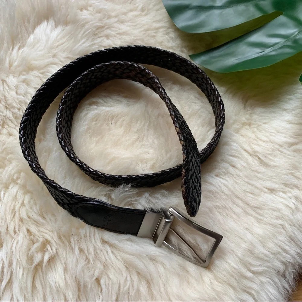 Dockers 💕Braided Leather Men’s Suit Pant Belt